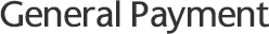 General Payment