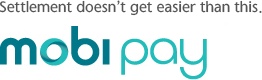 Settlement doesnt get easier than this. mobi pay