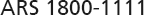 ARS 1800-1111